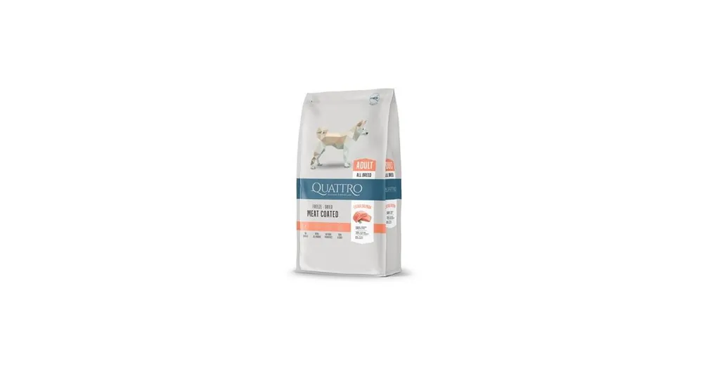 QUATTRO Dog Superpremium Adult Losos 3kg Akční Cena