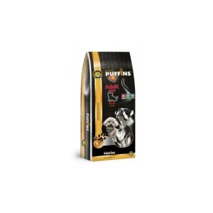 Akční Nabídka Puffins Dog Adult Mini Beef 15kg