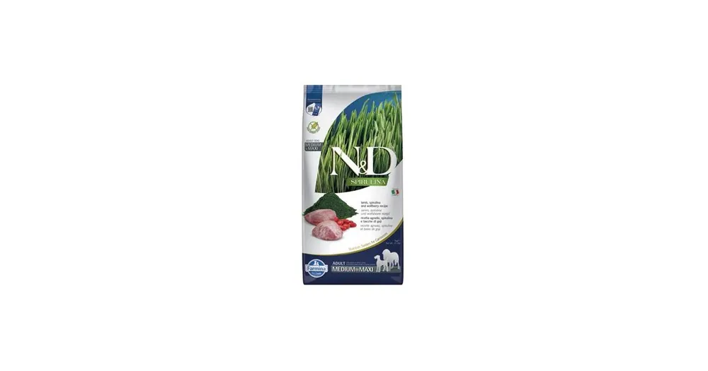 N&D SPIRULINA DOG Adult M/L Lamb & Wolfberry 7kg Přímo Od Výrobce