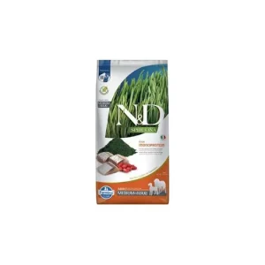 Omezená Nabídka N&D SPIRULINA DOG Adult M/L Herring & Wolfberry 7kg