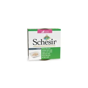 Schesir Dog konz. Puppy kuře/aloe 150G Autentický