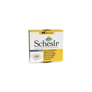 Schesir Dog konz. Adult kuře/šunka 150G Speciální Cena