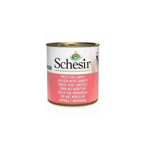 Ověřený Schesir Dog konz. Adult kuře/mrkev 285g