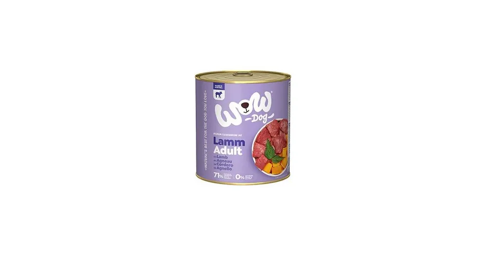 WOW konzerva Jehněčí s dýní Adult 800g Nízká Cena