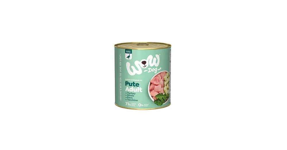 WOW konzerva Krocan s cuketou Adult 800g Nejprodávanější