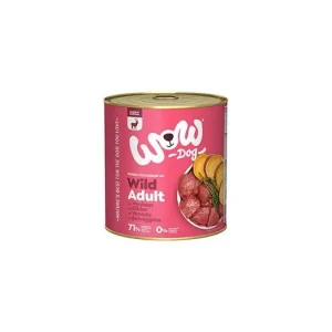 WOW konzerva Zvěřina s batáty Adult 800g Akční Cena