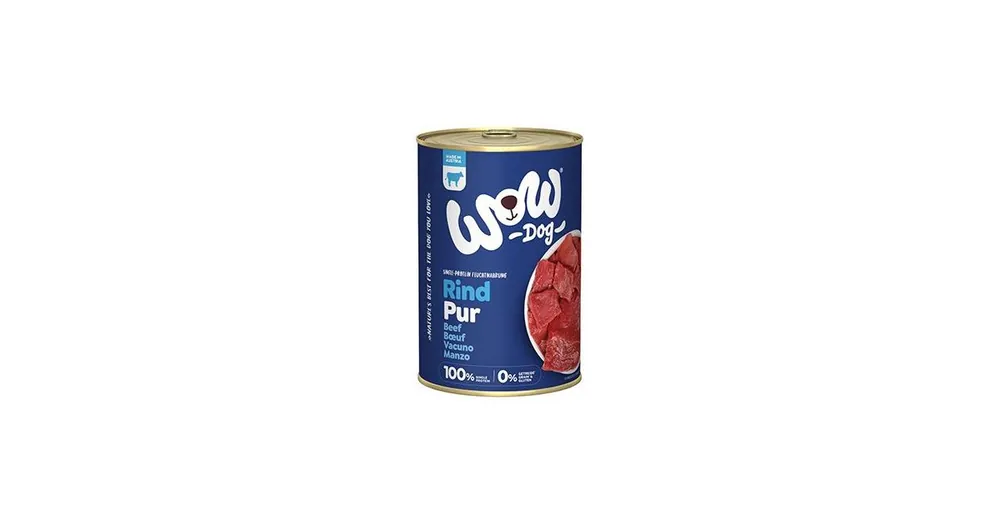 Must-Have WOW konzerva PUR Hovězí monoprotein 400g
