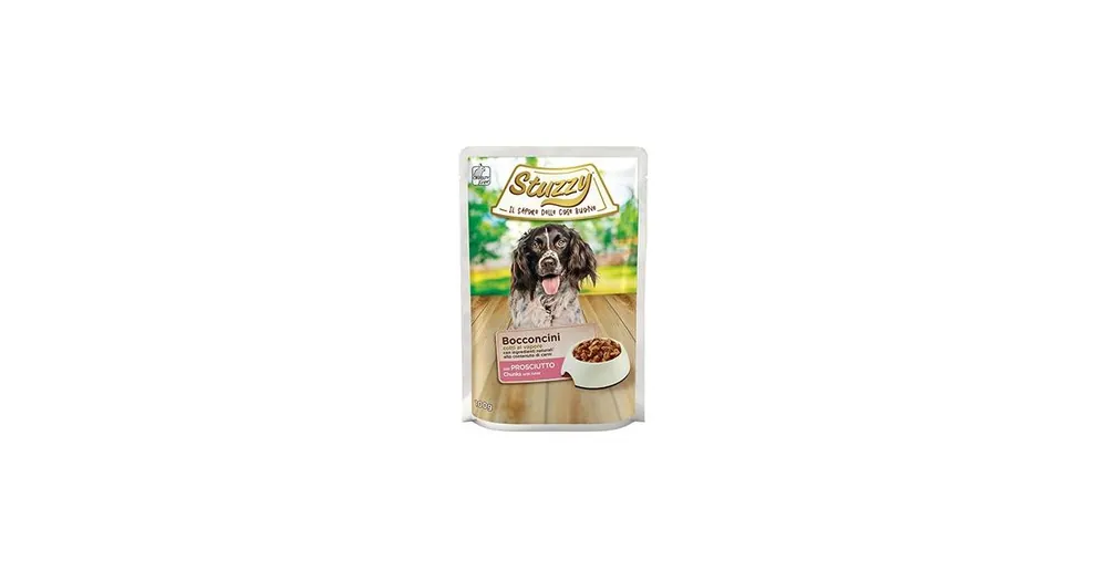 Stuzzy Dog kapsa Adult kousky šunky 100G Hit Sezóny
