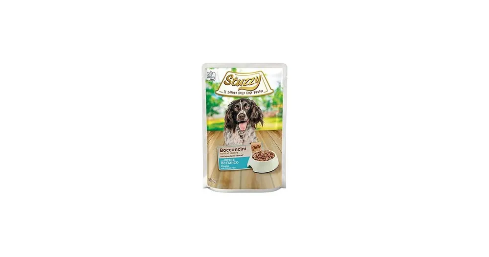 Jen Po Omezenou Doba Stuzzy Dog kapsa Adult kousky rybího 100G