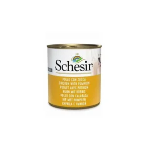 Vysoce Kvalitní Schesir Dog konz. Adult kuře/dýně 285g