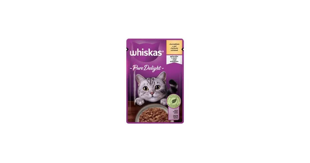 Whiskas kaps. Pure Delight kuřecí v želé 85g Nová Kolekce