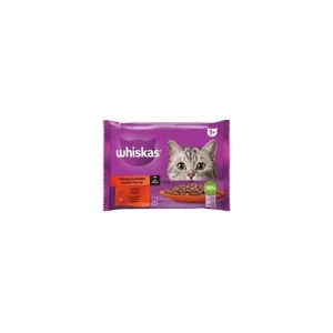 Whiskas kaps. Klas. výběr zel. šťávy 4x85g Akční Cena
