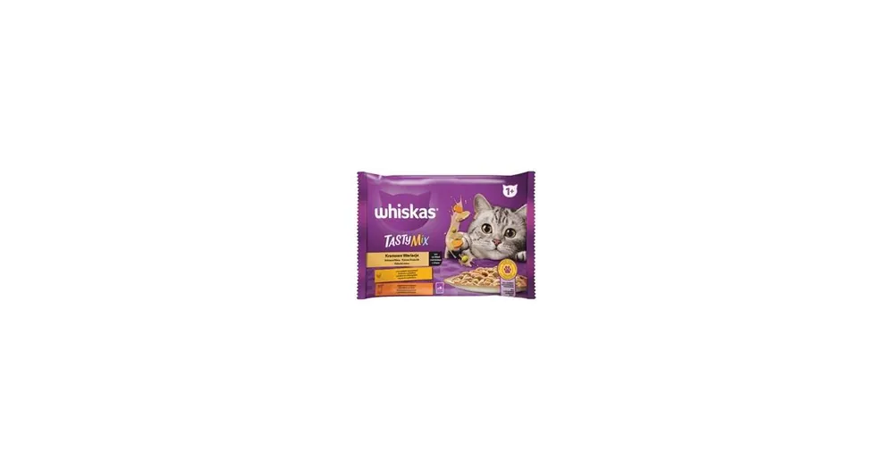 Vrácení Zdarma Whiskas kaps. Tasty Mix Creamy Creations 4x85g