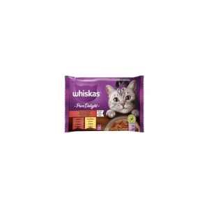 Nízká Cena Whiskas kaps. Pure Delight klas.výběr v želé 4x85g