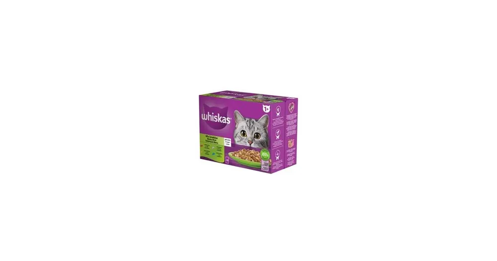 Whiskas kaps. Core Mix.výběr želé 12x85g Horká Nabídka