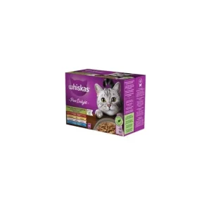 Bezpečná Platba Whiskas kaps. Pure Delight mix v želé 12x85g