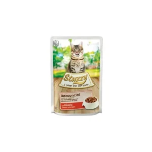 Nízká Cena Stuzzy Cat kapsa Adult kousky hovězího 85G
