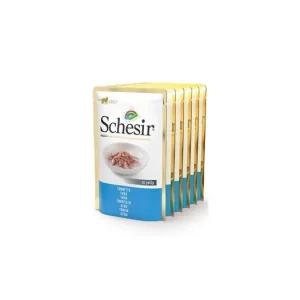 Schesir Cat kapsa Adult Monoprot. tuňák/kuře 6X85g Super Cena