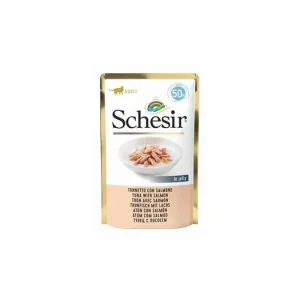 Vrácení Zdarma Schesir Cat kapsa Adult tuňák/losos 50G