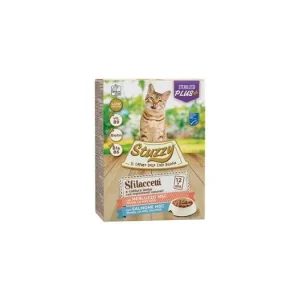 Rychlé Dodání Stuzzy Cat kapsa Adult Sterilised rybí 12X85G