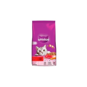 Nová Kolekce Whiskas Dry s hovězím masem 3,8kg