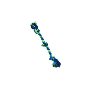 Hračka pes BUSTER Dent.Rope 3 uzly modrá/limet.38cm S Originální