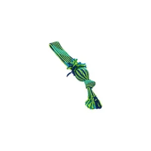 Pouze Dnes Hračka pes BUSTER Přetahovadlo s balonkem mod/zel 37cm