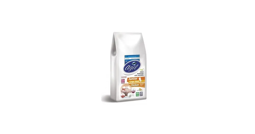 Agil Junior Large&Giant Low Grain Chicken, Lamb 2kg Kup Teď