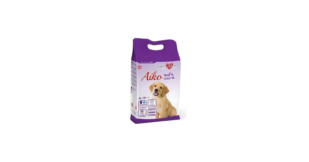Podložka absorb. pro psy Aiko Soft Care 60x58cm 50ks Kup Teď