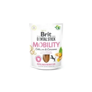 Vrácení Zdarma Brit Dog Dental Stick Mobility Curcuma&Collagen 7ks