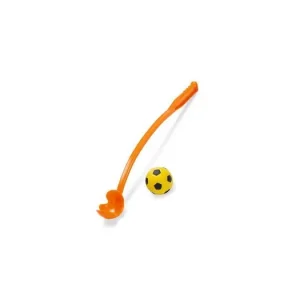 Hračka pes Házedlo 64cm oranž./červ. KAR Speciální Cena