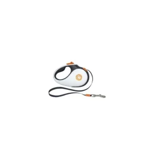 Objednat Nyní Vodítko samonavíjecí 25kg/5m černobílo/oranžová Kiwi