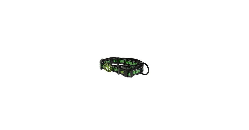 Cenová Bomba Obojek nylon 32-45/2cm zelená Kiwi
