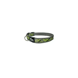 Přímo Od Výrobce Obojek DINOFASHION reflexní červenošedý soft. 35/2,5cm