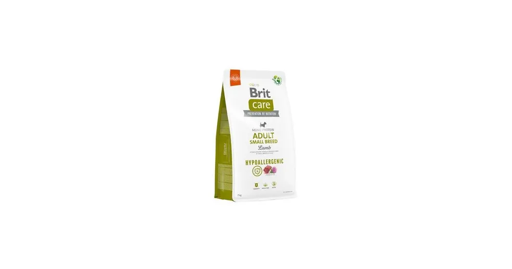 Brit Care Dog Hypoallergenic Adult Small Breed 7kg Zlevněný