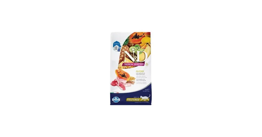N&D TROPICAL SELECTION CAT Lamb Neutered 300g Tovární Cena
