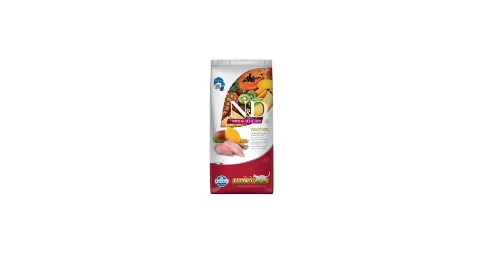N&D TROPICAL SELECTION CAT Neutered Chicken 10kg Rychlé Dodání