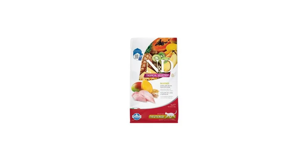 N&D TROPICAL SELECTION CAT Neutered Chicken 1,5kg Kup Teď