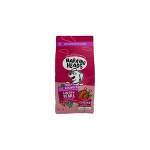 Omezená Nabídka BARKING HEADS All Hounder Golden Years Chicken 12kg