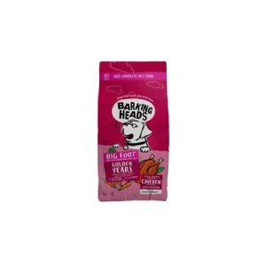Bezpečná Platba BARKING HEADS Big Foot Golden Years Chicken 12kg