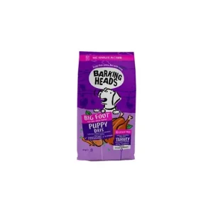 Akce BARKING HEADS Big Foot Puppy Days Turkey 6kg