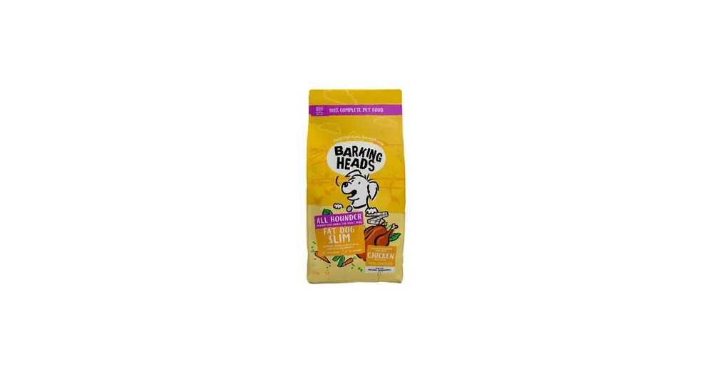 Autentický BARKING HEADS All Hounder Fat Dog Slim Chick 12kg