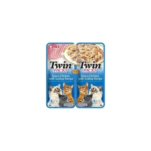 Churu Cat Twin Packs Tuna&Chick&Scallop in Broth 2x40g Super Cena