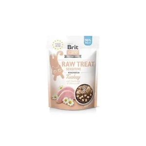 Aktuální Brit Raw Treat Cat Sensitive, Turkey 40g