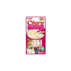 Expresní Doručení Churu Cat Tuna Recipe with Shrimp Flavour 4x14g