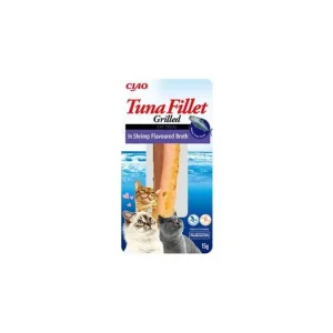 Churu Cat Tuna Fillet in Shrimp Flavoured Broth 15g Sleva