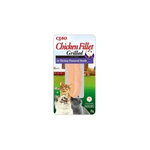 Akční Cena Churu Cat Chicken Fillet in Shrimp Flavored Broth 25g