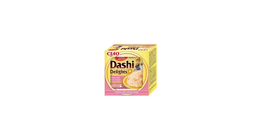 Churu Cat Dashi Delights Chicken with Salmon 70g Akční Nabídka