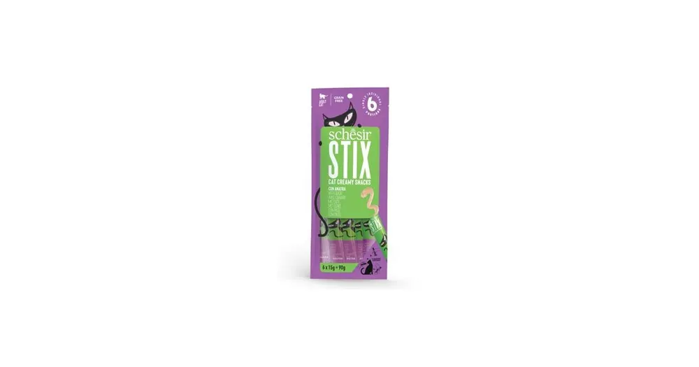 Schesir Cat pochoutka Stix Liquid Snack losos 6x15g Super Cena