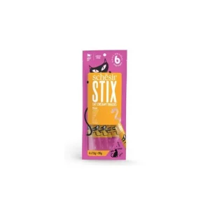 Schesir Cat pochoutka Stix Liquid Snack tuňák 6x15g Cenový Hit